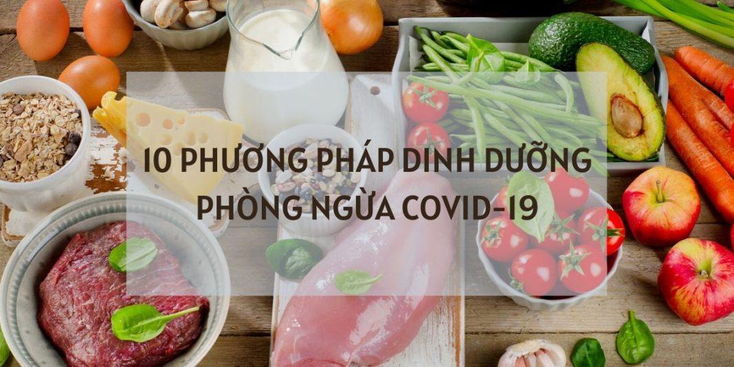 10 phương pháp dinh dưỡng phòng ngừa covid-19