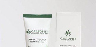 Sữa rửa mặt trị mụn Caryophy Portulaca Cleansing Foam (nguồn: Internet)
