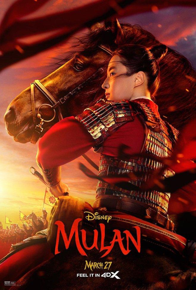 Poster của phim Mulan 2020. (Nguồn: Internet)