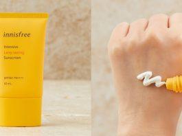 Review kem chống nắng Innisfree Intensive Long-Lasting Sunscreen SPF50+ PA++++: kem chống nắng lâu trôi, bảo vệ da suốt ngày dài kem chống nắng innisfree intensive long lasting sunscreen