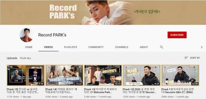 Park Seo Joon rất tích cực đăng video tương tác với fan (Ảnh: BlogAnChoi)