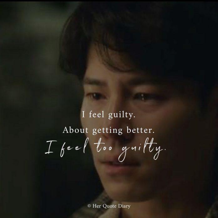 Phải buông bỏ quá khứ và sống cho tương lai khiến Cho Gang Hwa luôn cảm thấy tội lõi với người vợ quá cố (Nguồn: Internet)