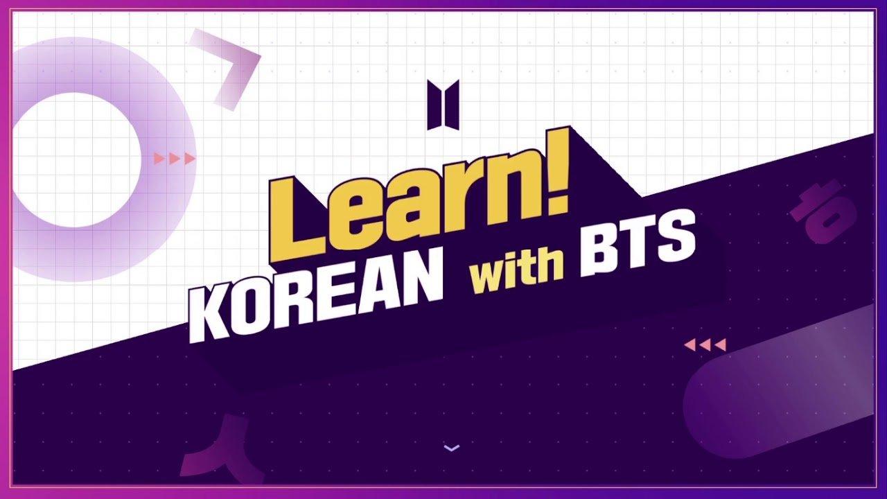 learn korean BTS