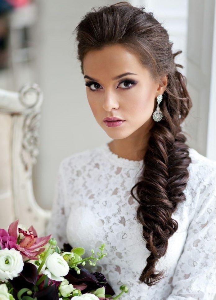 Tóc tết phồng cô dâu