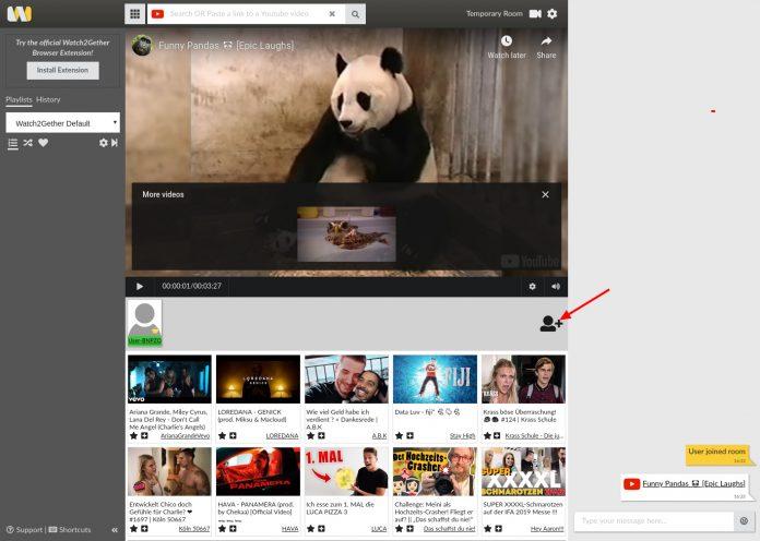 Bạn có thể xem bất kỳ video trực tuyến nào cùng nhóm bạn với Watch2Gether watch 2 gether