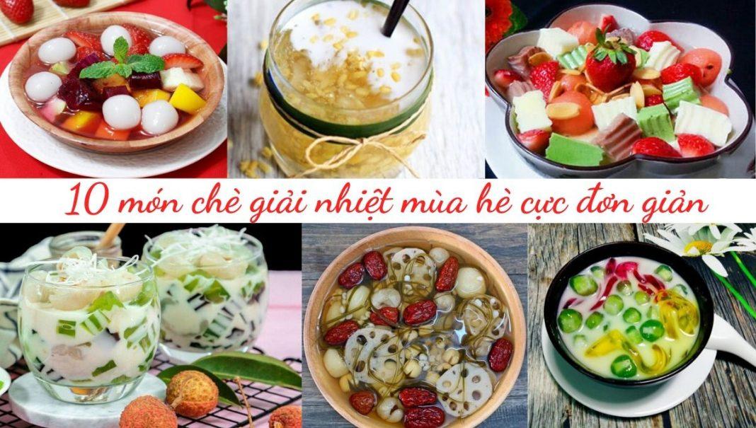 10 món chè giải nhiệt ngày hè