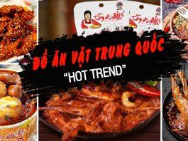 đồ ăn vặt trung quốc hot. (ảnh: Internet)