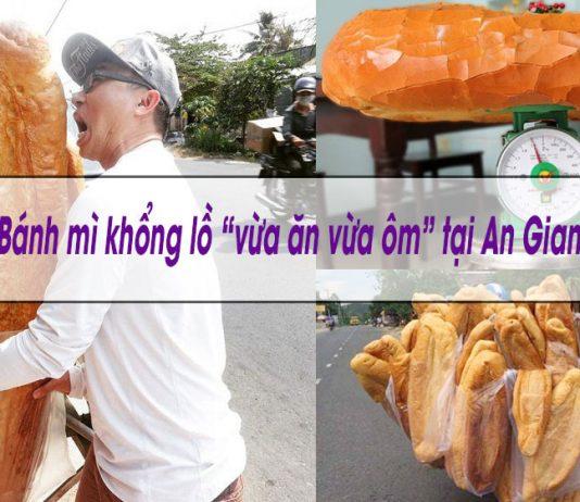 Bánh mì khổng lồ “vừa ăn vừa ôm” tại An Giang lên báo Mỹ vì quá độc đáo Chiếc bánh mì khổng lồ tại An Giang được nhiều người tò mò tìm đến mua