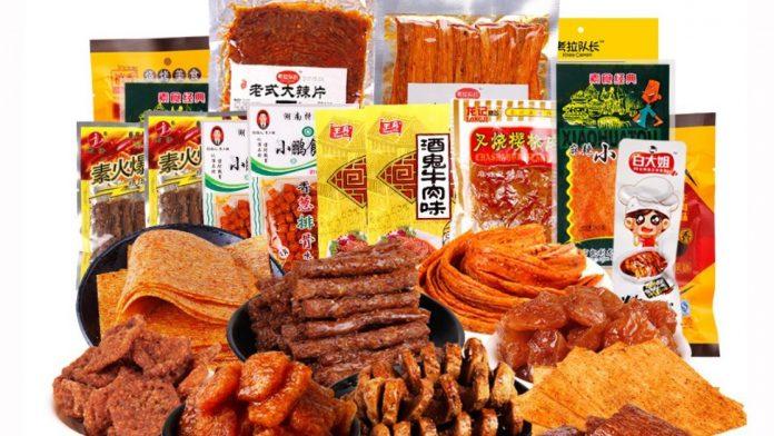 Order đồ ăn vặt Trung Quốc 