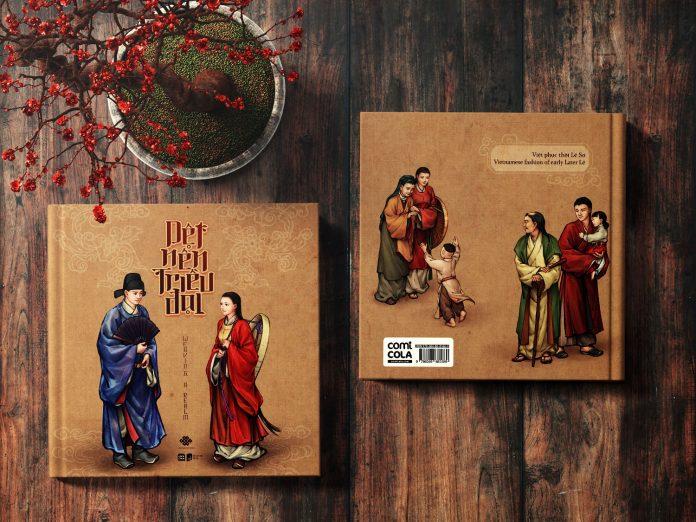 Dệt Nên Triều Đại là cuốn sách ảnh phục dựng lại Cổ phục Việt thời Lê sơ thế kỷ 15. (Ảnh: Internet)