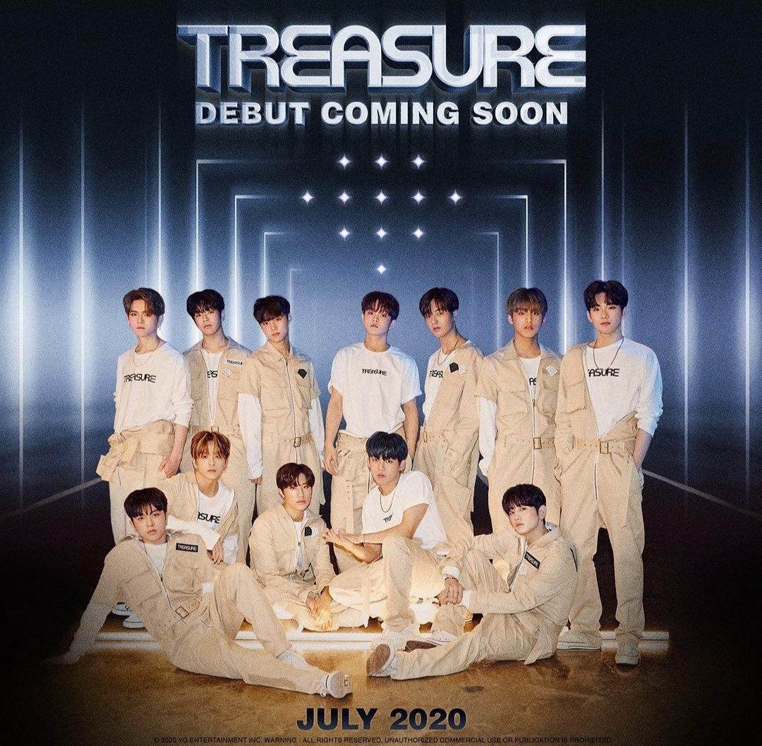 Poster debut của Treasure (Nguồn: Internet)