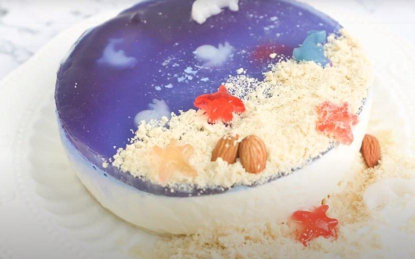 Bánh Ocean Cheesecake vừa ngon vừa bắt mắt (Nguồn: Internet)