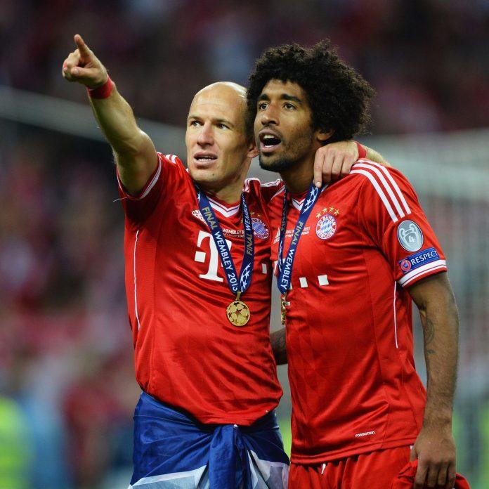 Dante và Robben (Ảnh: Internet)