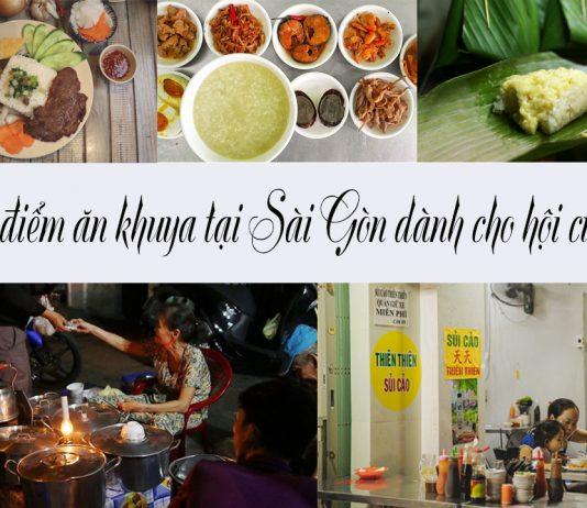 5 địa điểm ăn khuya siêu ngon dành cho hội cú đêm
