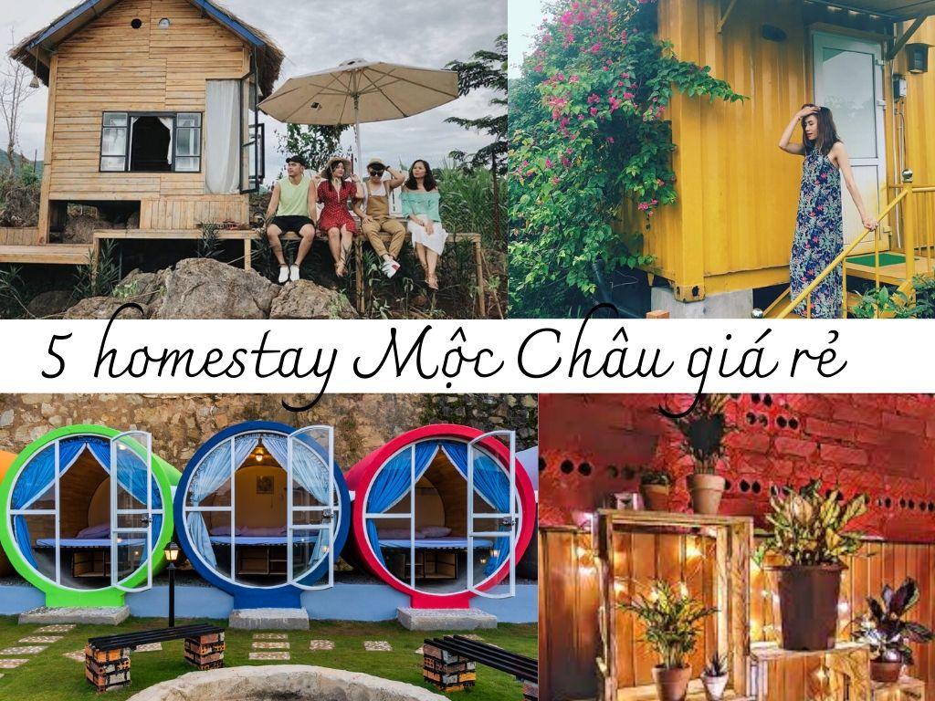 Top 5 Homestay đẹp, giá rẻ tại Mộc Châu tỉnh Sơn La