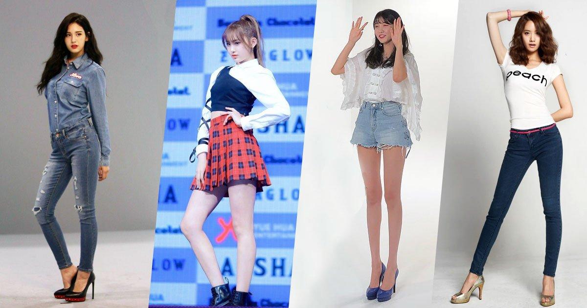 10 idol nữ K-Pop sở hữu “đôi chân dài 1m7” khiến fan phát hờn vì ghen tị