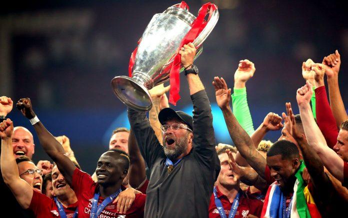 Klopp ăn mừng chức vô địch Champions League (Ảnh: Internet)