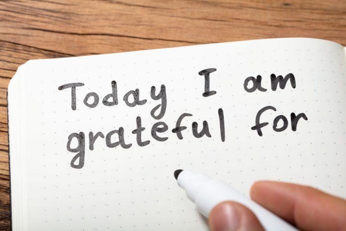 Một danh sách những điều bạn thấy biết ơn mỗi ngày (ảnh: internet)