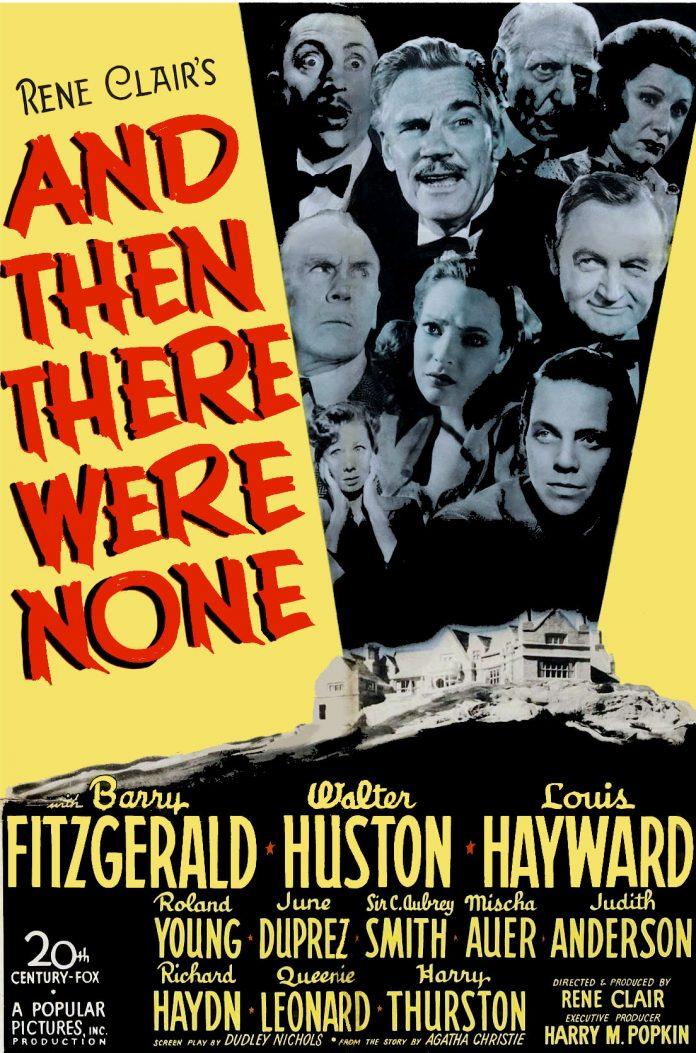 Poster phim And Then They Were None. Ảnh: Internet