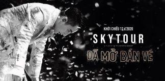 Lịch chiếu Sky Tour Movie của Sơn Tùng MTP. (Ảnh: Internet)