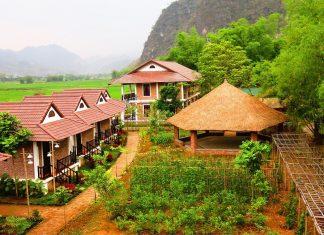 Những ngôi nhà với sự kết hợp nét văn hóa của người Thái Trắng thực sự gây ấn tượng với du khách (Nguồn: Sol Bungalows)