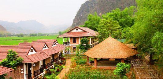 Những ngôi nhà với sự kết hợp nét văn hóa của người Thái Trắng thực sự gây ấn tượng với du khách (Nguồn: Sol Bungalows)