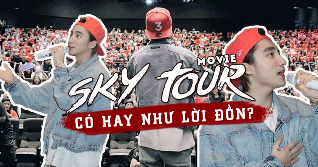 Review phim Sky Tour Movie của Sơn Tùng MTP có hay như lời đồn? (Ảnh: Internet)