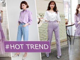 Màu tím lilac hot trend 2020 hay còn gọi là màu tím tử đinh hương. (Ảnh: Internet)
