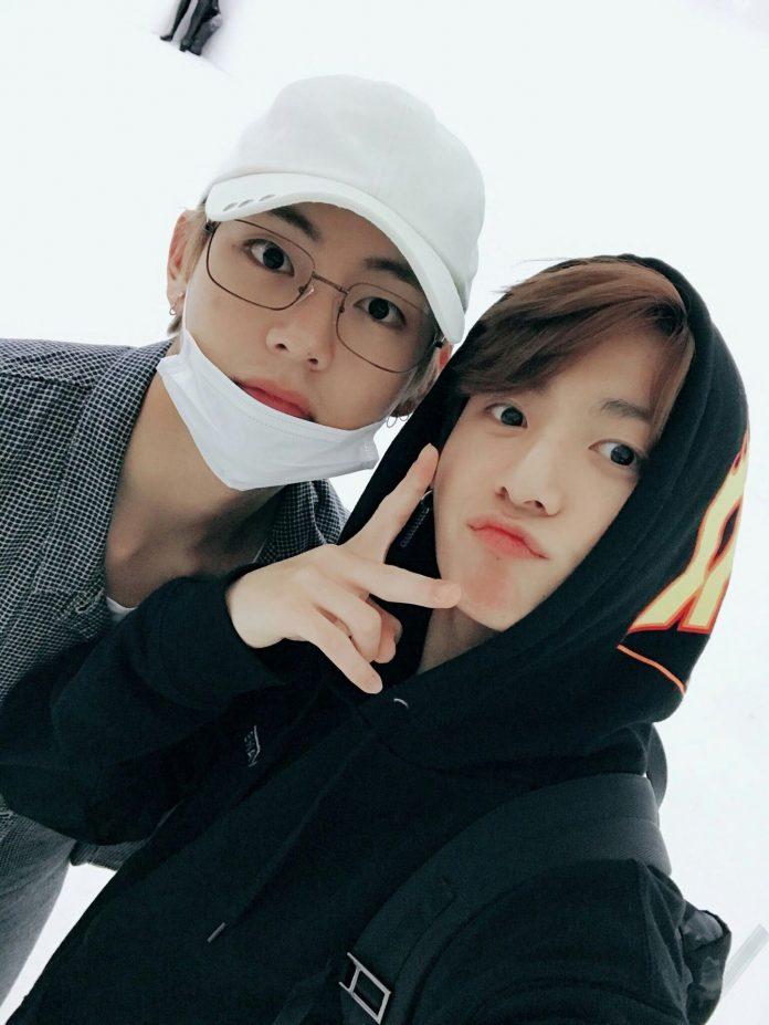 Vkook (BTS) và Yeonbin (TXT) - Sự tương đồng thú vị giữa 2 cặp đôi vàng của Bighit ánh mắt Big Hit BTS cặp đôi cool ngầu dễ thương đáng yêu điểm tương đồng thú vị hình ảnh jeon jungkook JK Kim Taeyung ma mị moment răng thỏ Soobin thú vị tương đồng tương đồng thú vị TXT V Vkook BTS yeonjun