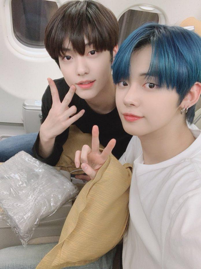 Vkook (BTS) và Yeonbin (TXT) - Sự tương đồng thú vị giữa 2 cặp đôi vàng của Bighit ánh mắt Big Hit BTS cặp đôi cool ngầu dễ thương đáng yêu điểm tương đồng thú vị hình ảnh jeon jungkook JK Kim Taeyung ma mị moment răng thỏ Soobin thú vị tương đồng tương đồng thú vị TXT V Vkook BTS yeonjun