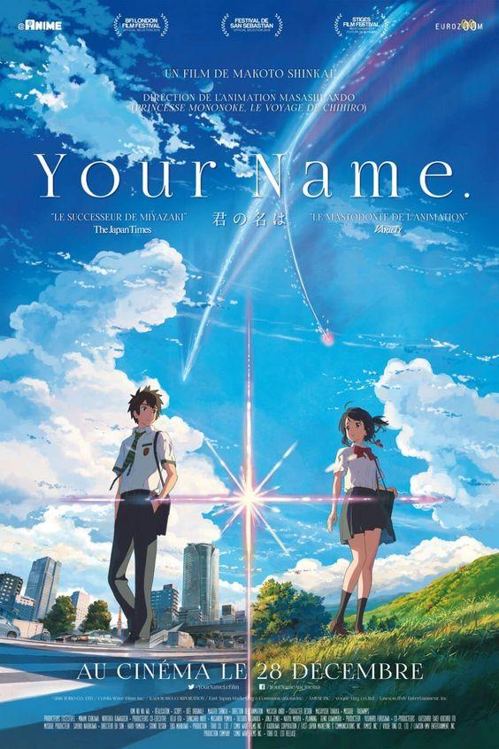 Poster phim Your Name. (Nguồn: Internet)