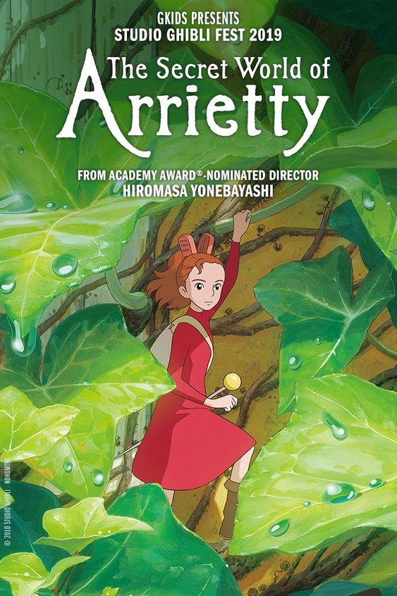 Poster phim The Secret World Of Arrietty. (Nguồn: Internet)