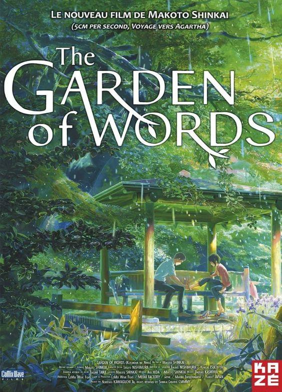 Poster phim The Garden Of Words. (Nguồn: Internet)
