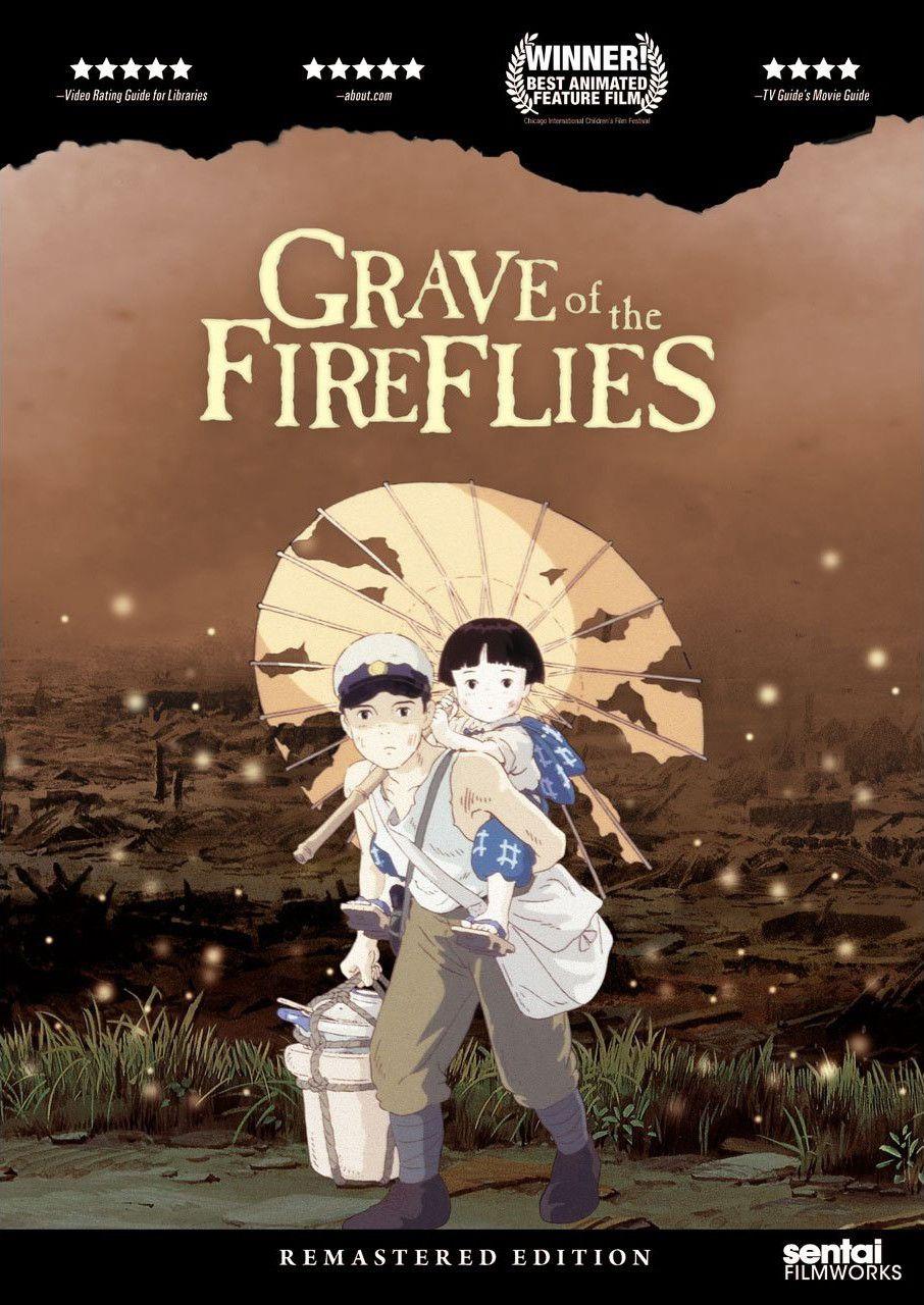 Poster phim Grave of the Fireflies. (Nguồn: Internet)