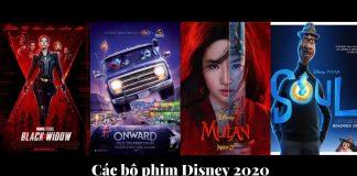 Các bộ phim Disney 2020 (Nguồn: BlogAnChoi)