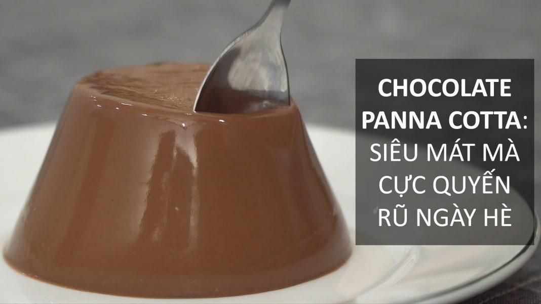 Chocolate Panna Cotta (Nguồn: Nino's Home)