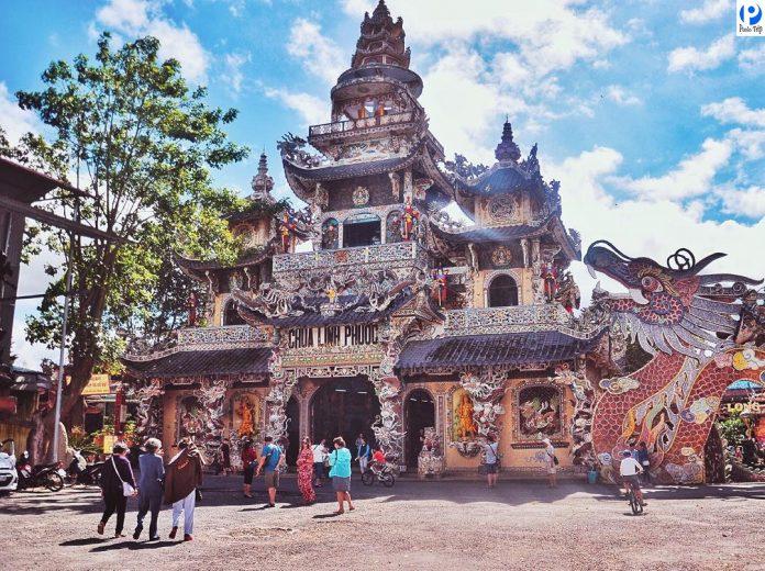 Chùa Linh Phước - ngôi chùa với 11 kỉ lục được xác lập ( nguồn: Internet )
