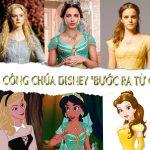 Các nàng công chúa Disney bước ra từ cổ tích. (ảnh: Internet)