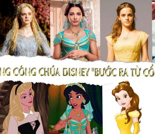 Các nàng công chúa Disney bước ra từ cổ tích. (ảnh: Internet)