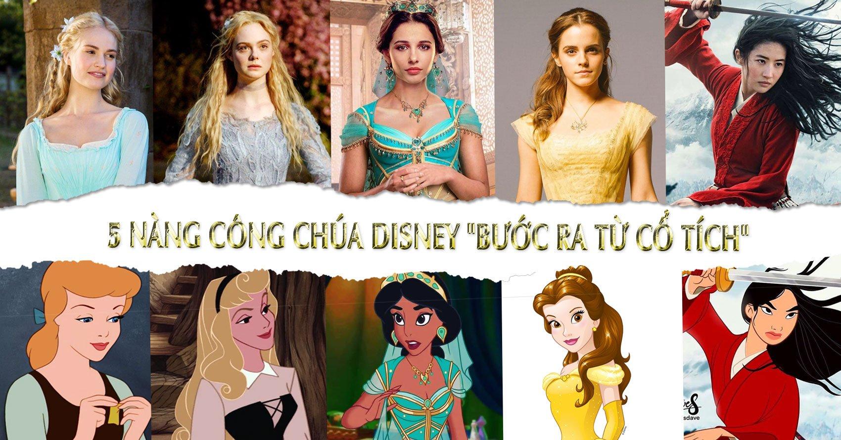 Những nàng công chúa Disney bước ra từ cổ tích với nhan sắc gây ...