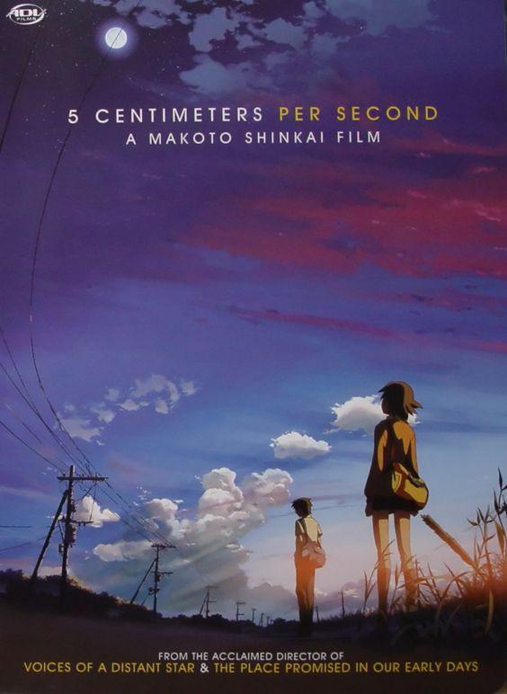 Poster phim 5 Centimeters Per Second. (Nguồn: Internet)