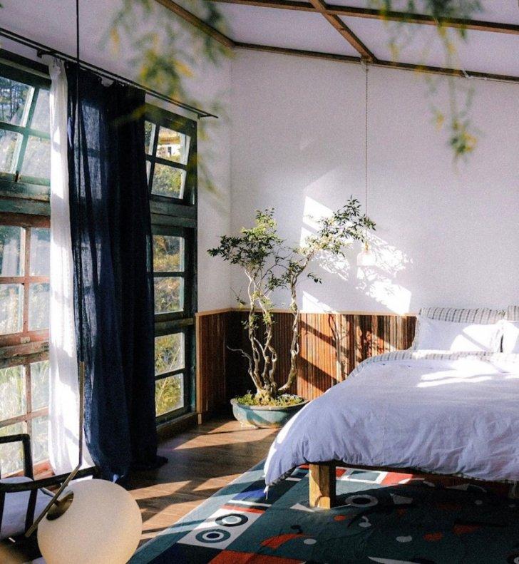 Căn phòng tràn ngập ánh nắng. Thật ấm áp làm sao (ảnh: Instagram @doimotnguoi.dalat