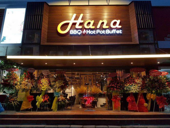 Hana BBQ được thiết kế sang trọng, thu hút (Nguồn: Facebook Hana BBQ)