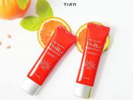 Kem chống nắng Vita Red vừa có khả năng dưỡng trắng, vừa giúp bảo vệ da tuyệt đối khỏi tác hại của tia UVA - UVB gây sạm da