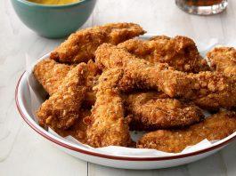 Cách làm gà rán KFC ngon chuẩn vị tại nhà Gà rán KFC (Ảnh: Internet)