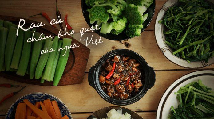 Kho quẹt chấm rau củ là món ăn cung cấp đầy đủ dinh dưỡng (Nguồn: Internet)