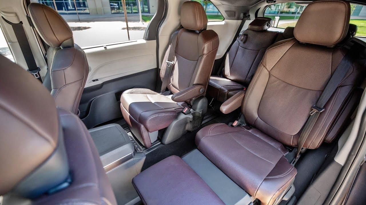 Nội thất Toyota Sienna 2021 (nguồn: Internet)