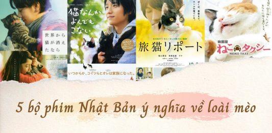 5 bộ phim Nhật Bản hay, ý nghĩa về những chú mèo mà các “sen” nên xem