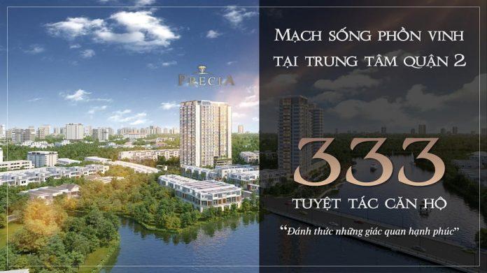 Precia mang lại tuyệt tác 333 căn hộ sang trọng