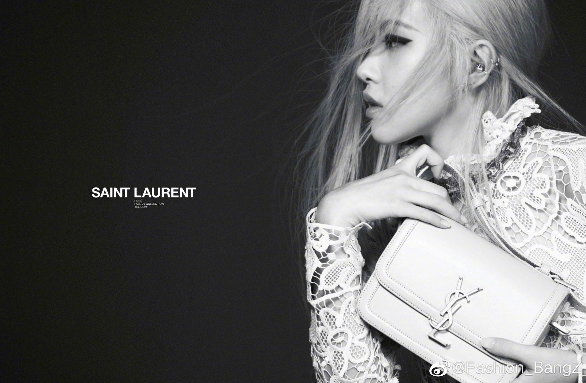Nét đẹp đầy cuốn hút của Rosé trong loạt ảnh chiến dịch quảng bá bộ sưu tập Thu 2020 của Saint Laurent (Ảnh: Internet)